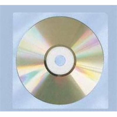 COVER IT Polypropylenový obal na CD/DVD, 100ks
