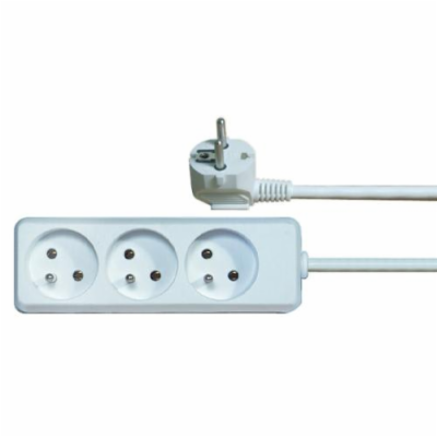 Emos prodlužovací šňůra P0312 - 3 zásuvky, 2m