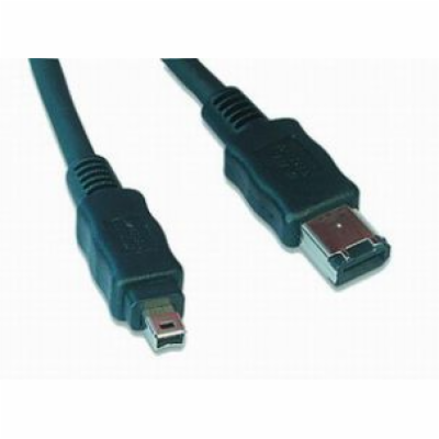 KABEL Firewire 1394 kabel 6pin-4pin 2m