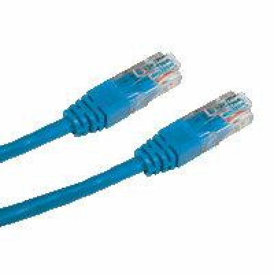DATACOM Patch kabel UTP CAT5E 10m modrý