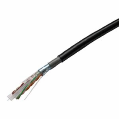 Datacom 1355 FTP drát CAT6 PVC+PE, 100m, černý DATACOM FT...