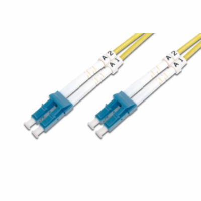 DIGITUS Fiber Optic Patch Cord,, LC (APC) to LC (APC), Si...