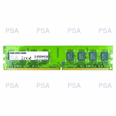 2-Power 4GB PC2-6400U 800MHz DDR2 Non-ECC CL6 DIMM 2Rx8 (...