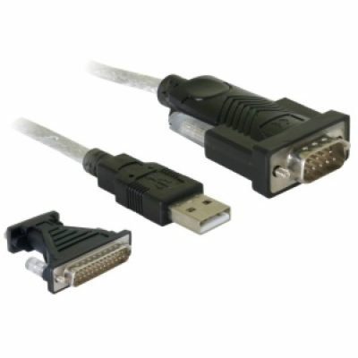 Delock Adaptér USB 2.0 > sériový port