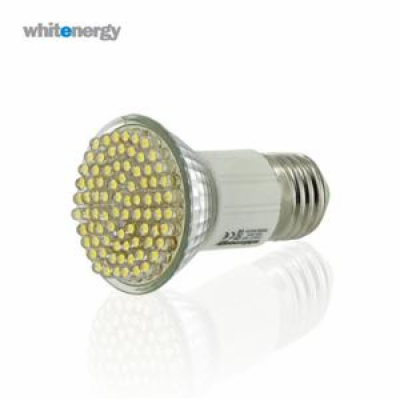 WE LED žárovka 80xLED 3W E27 230V teplá bílá