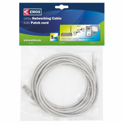 PATCH kabel UTP 5E, 5m