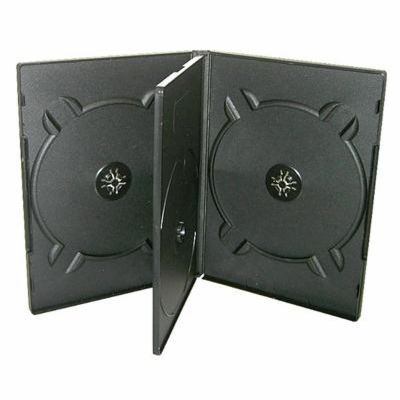COVER IT box na 4ks DVD médií/ 19mm/ černý/ 5pack