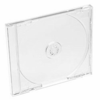 Cover It 1 CD 10mm jewel box + tray čirý 10ks/bal 27010P1...