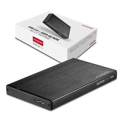 AXAGON EE25-XA6, USB 3.2 Gen 1 - SATA 6G, 2.5" externí AL...