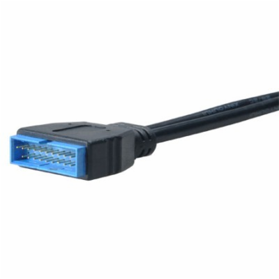 AKASA kabel redukce interní USB 3.0 (19-pin) na interní U...