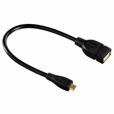 Hama redukce USB A zásuvka - micro B vidlice, 15 cm (78426)