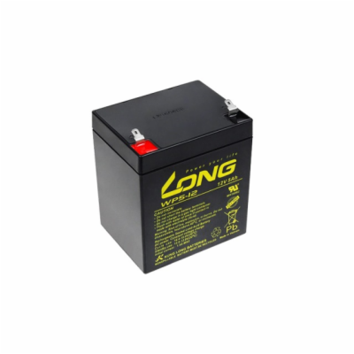 Long Baterie WP5-12SHR (12V/5Ah - Faston 250, HighRate) 