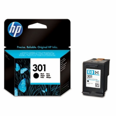 HP Ink Cartridge 301/Black/190 stran