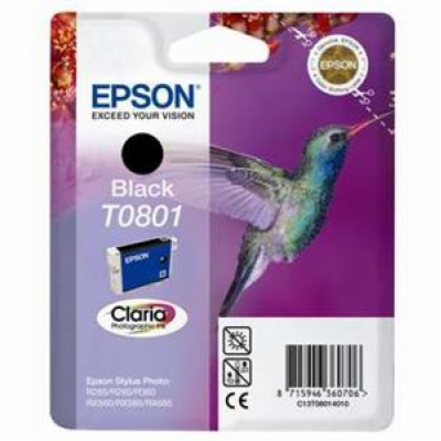 Epson inkoustová náplň/ C13T080140/ R265/ R360/ RX560/ Černá