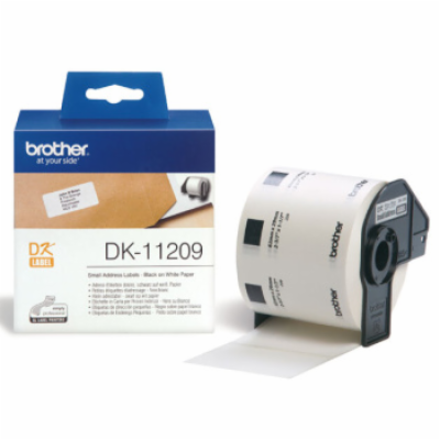 BROTHER DK-11209 Úzké adresní štítky 29x62mm (800 ks)