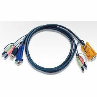ATEN integrovaný kabel pro KVM USB 5m pro CS1758