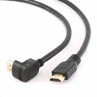 GEMBIRD Kabel HDMI - HDMI 1.8m, 90° konektor (v1.4, M/M, ...