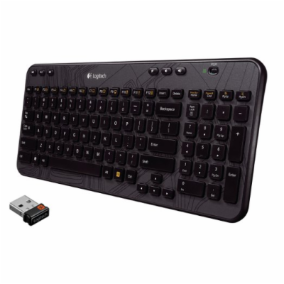LOGITECH K360 cordless Keyboard USB black - EER (US)