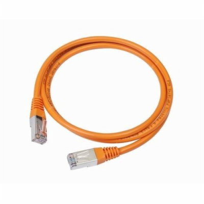 GEMBIRD kabel patchcord Cat5e UTP 1m, oranžový