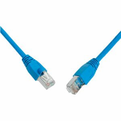 Solarix Patch kabel CAT6 SFTP PVC 2m modrý snag-proof C6-...