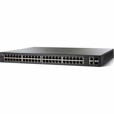 Cisco Switch SF220-48P 48x 10/100 PoE (375W) + 2x 1G comb...