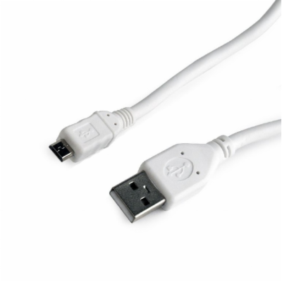 GEMBIRD Kabel USB A Male/Micro B Male 2.0, 0,5m, White, H...