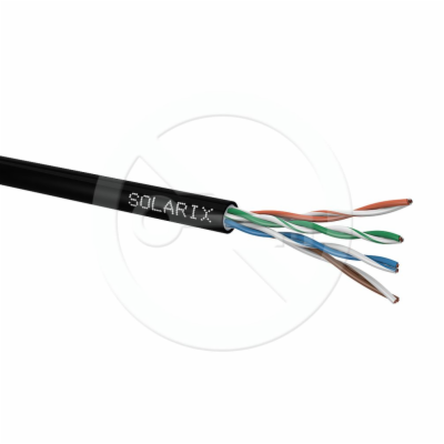 Instalační kabel Solarix CAT5E UTP PE Fca venkovní Gelový...