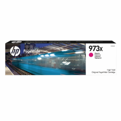 HP 973X originální inkoustová kazeta purpurová F6T82AE (7...