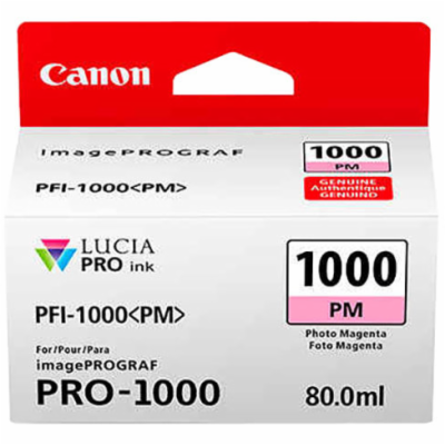 Canon cartridge PFI-1000 M Magenta Ink Tank/Magenta/80ml