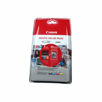 Canon cartridge CLI-551 XL C/M/Y/BK PHOTO VALUE / 4x11ml