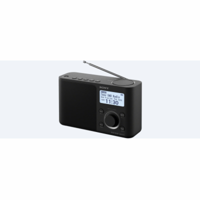 SONY XDR-S61DB Přenosné FM/DAB rádio, černé, víceřádkový ...