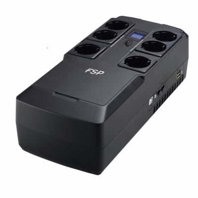 FSP UPS NanoFit 800 / USB / dotykový displej / 800VA / 480 W