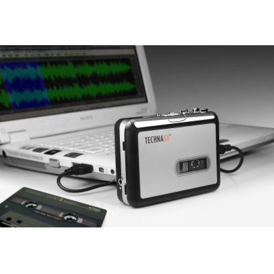 Technaxx Digitape - převod audio kazet do MP3 formátu (DT...