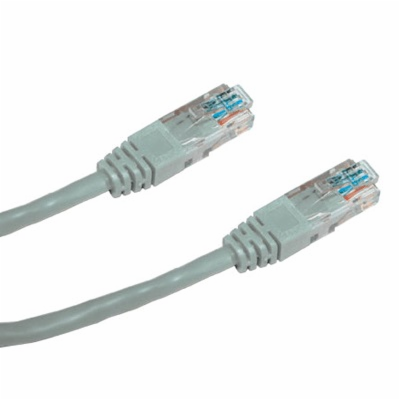 DATACOM Patch cord UTP CAT5E 2m šedý