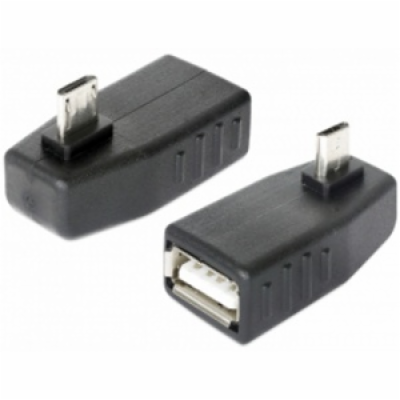 Delock Adapter USB micro-B samec > USB 2.0-A samice, OTG,...