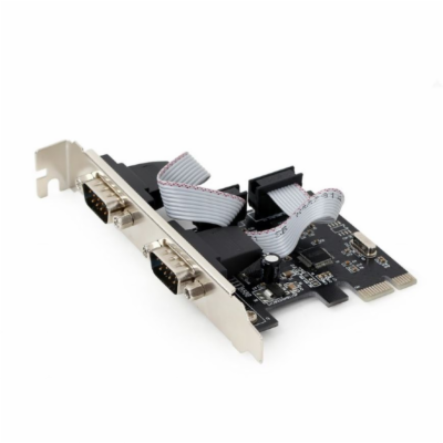 GEMBIRD SPC-22 PCI Express card 2x serial low profile