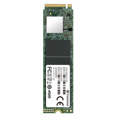 TRANSCEND MTE110S 512GB SSD disk M.2 2280, PCIe Gen3 x4 N...