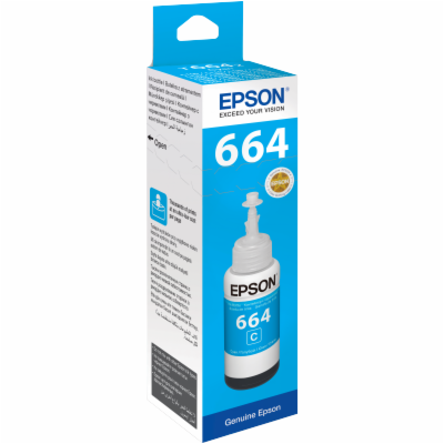 Epson inkoustová náplň L100/L200/L210/L355/L550 Cyan 70ml