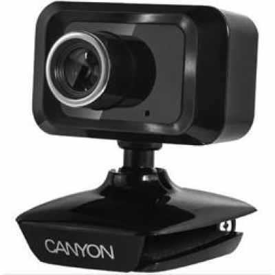 CANYON webová kamera C1 - VGA 640x480@30fps,1.3 MPx,360°,...