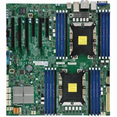 SUPERMICRO MB 2xLGA3647, iC621, 16x DDR4 ECC, 10xSATA3, 1...