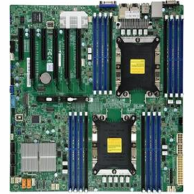 SUPERMICRO MB 2xLGA3647, iC621, 16x DDR4 ECC, 14xSATA3, 2...
