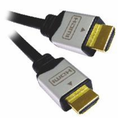 PREMIUMCORD Kabel HDMI A - HDMI A M/M 10m zlacené a kovov...
