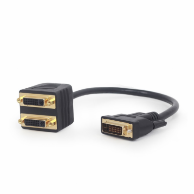 Gembird adaptér - splitter DVI-D (M) na 2 x dual DVI (F),...