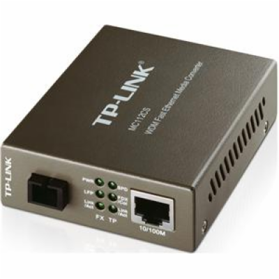 TP-Link MC112CS WDM Konvertor 100 Mbps Eth/Optika (single...