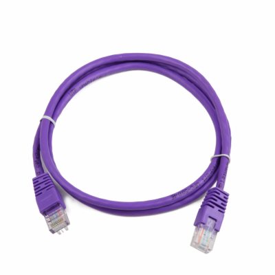 GEMBIRD kabel patchcord Cat5e UTP 0,25m, fialový