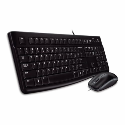 Logitech set MK120/ Drátová klávesnice + myš/ USB/ CZ/SK/...
