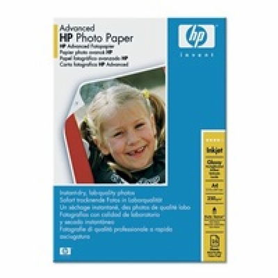 HP Q5456A HP Advanced Photo Paper, Glossy, A4, 25 listů, ...