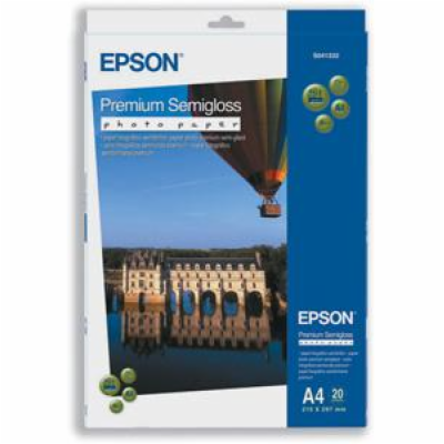 EPSON A4, Premium Semigloss Photo Paper (20listů)