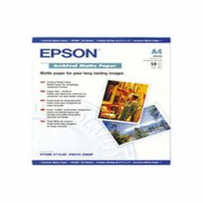 EPSON paper A4 - 192g/m2 - 50sheets - archive matte