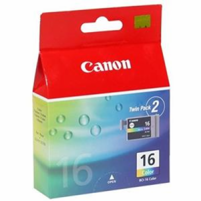 Canon inkoustová náplň BCI-16C/ 2ks v balení/ Barevná